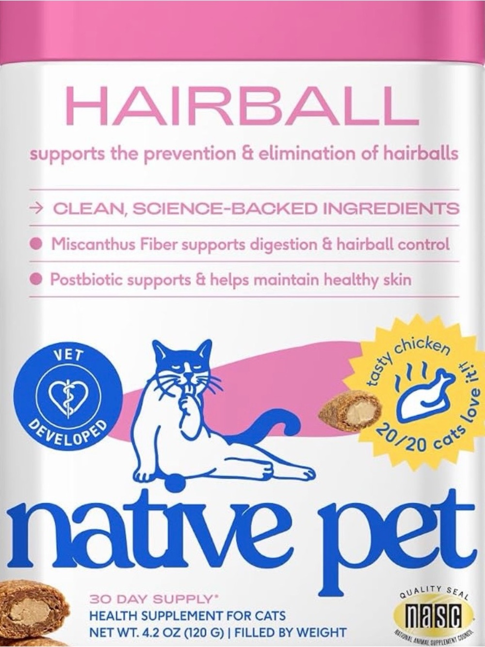 Hairball treatment for cats